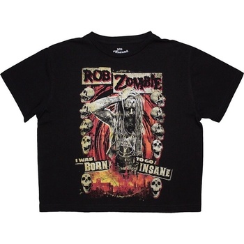 Rob Zombie Риза Born to Go Insane Ladies Black M (RZCT06LB02)