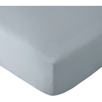 Catherine Lansfield Синьо-сив еластичен чаршаф от микрофибър 185x200 cm So Soft Easy Iron - Catherine Lansfield (BD/58232/W/SKFD/SL)