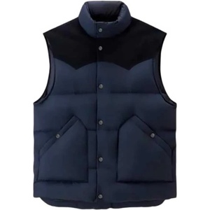 WOOLRICH Потник Woolrich Western Down Vest - Blue (Blue)