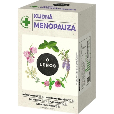 Leros POKOJNÁ MENOPAUZA bylinný čaj 20 x 1,3 g