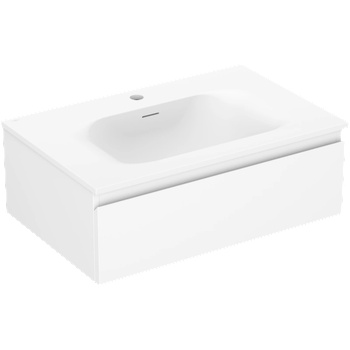 Mexen Orio баня шкаф 70 см с мивка Vela, 1 чекмедже, бял мат - 91A10-07023-1-BF01-W23M01 (91A10-07023-1-BF01-W23M01)