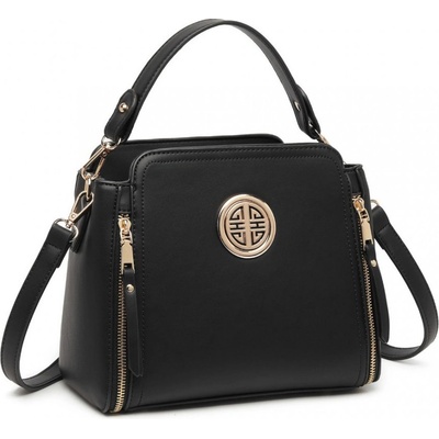 zdobená crossbody kabelka „Aura“ Čierna