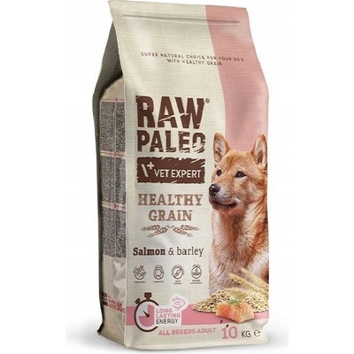 VetExpert Raw Paleo Adult Healthy Grain Salmon & Barley 10 kg