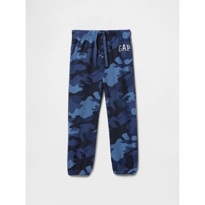 GAP Baby sweatpants with logo Boys modrá