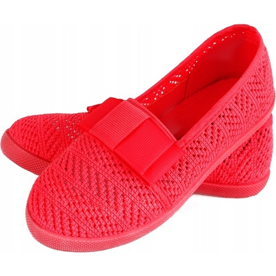 Prelamované tenisky ružové neónové