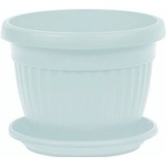 Саксия керамика ф25 бяло (0101051)