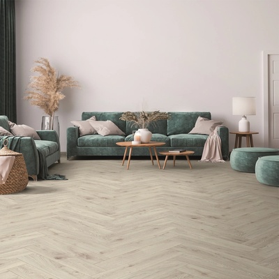 Kronospan Ламиниран паркет 5953 ДЪБ ШАНТИЛИ HERRINGBONE Small 8мм - 32/AC5/4V ФУГА / 630х126мм (GS5953)