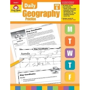 Daily Geography Practice: Grade 6 [With Transparencies] | Sandi Johnson (ISBN: 9781557999757)