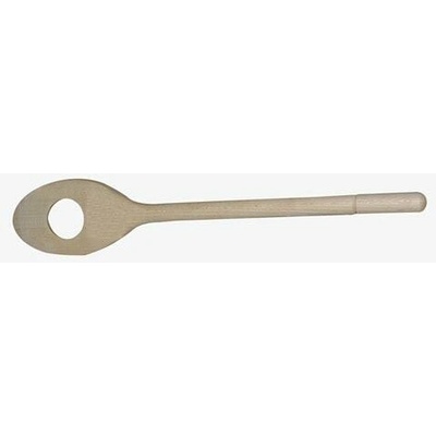 DŘEVOTVAR vařečka oválná 30cm kul.otvor dřev.