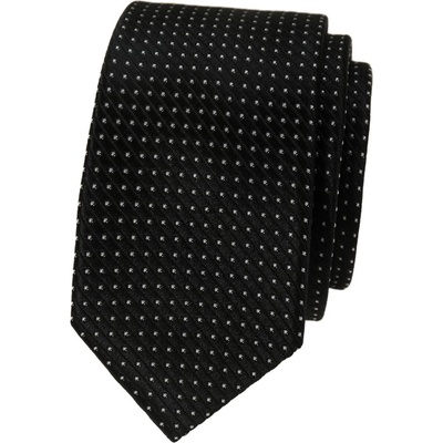 Avantgard Kravata Slim Lux 571-22518 černá