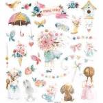 Dalprint Glitter stickers marisella & me 28pcs