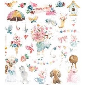 Dalprint Glitter stickers marisella & me 28pcs