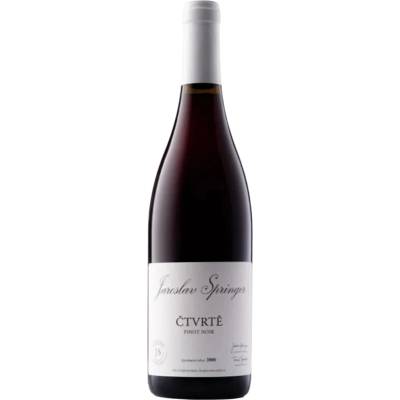 Jaroslav Springer Pinot noir Čtvrtě 2022 13% 0,75 l (holá láhev)