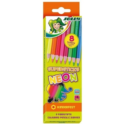 Jolly 3000-0448 Neon Mix 8 farbičiek