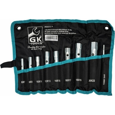 GK Tools Sada trubkových klíčů 6-22mm 9 dílů P06620/P