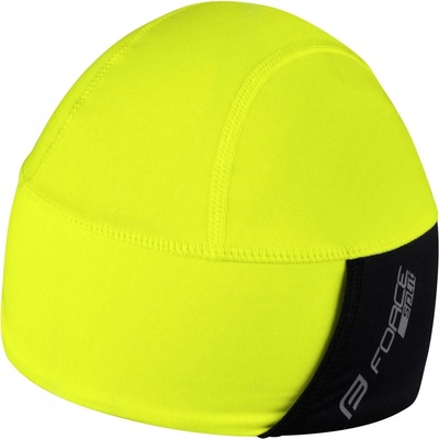 Force Split čepice zateplená fluo-černá