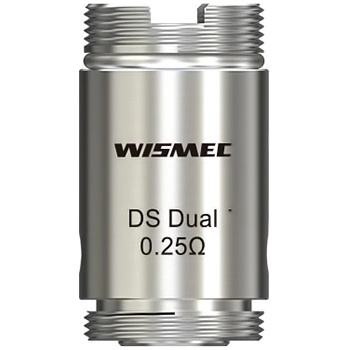 Wismec DS Dual žhaviaca hlava nerez 0,25ohm