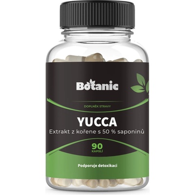 Botanic Yucca Extrakt z kořene s 50 % saponinů 90 kapslí