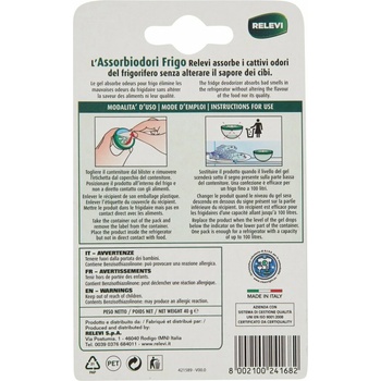 Relevi gélový absorbér zápachu do chladničky 1 ks