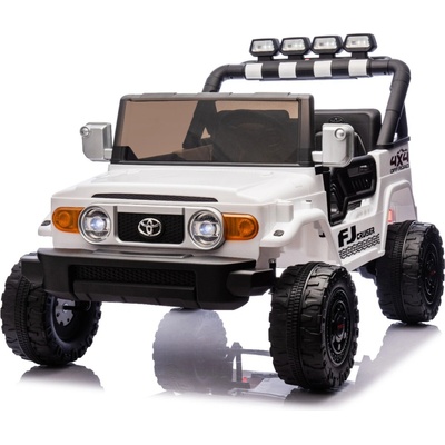 Beneo Elektrické autíčko Toyota FJ Cruiser XXL s pohonem 4x4 bílá