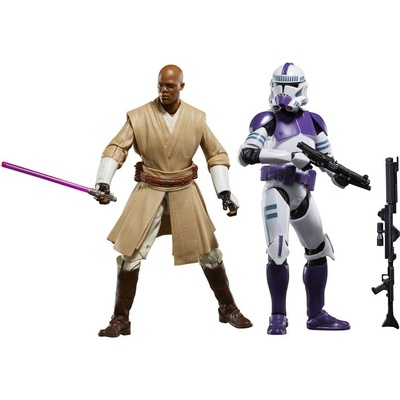 Hasbro Star Wars The Clone Wars - figurky Mace Windu & Legion Clone Trooper 15 cm
