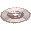 EXTOL CRAFT Kotouč pilový s SK plátky, 210x1,4x30mm, 60T, šířka SK plátku 2,7mm