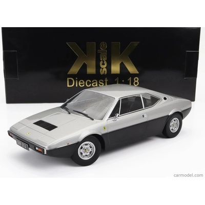 Kk-scale Ferrari Dino 308 Gt4 1974 Stříbrná Černá 1:18