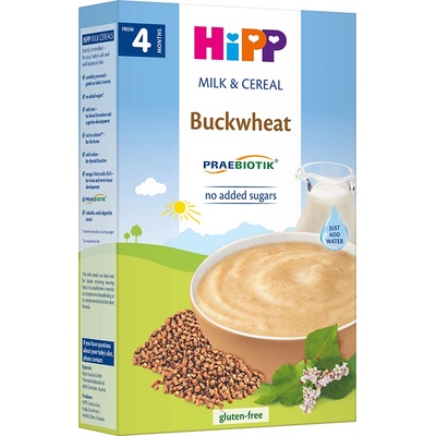 Hipp БИО Млечна каша Елда 4м+ 250г