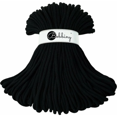 Bobbiny Jumbo 9 mm 100 m Black Šňůra
