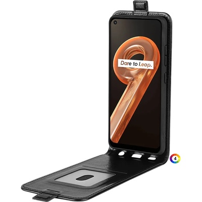 realme 9i/Oppo A36 4G/A76 4G Flip3 Кожен Калъф и Протектор
