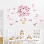 Sipo Pink butterflies розово (spws63029)