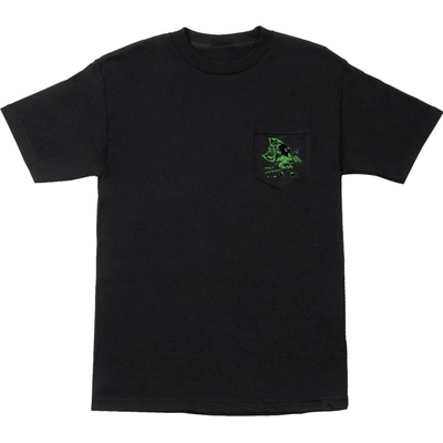 Creature tričko 9 to 5 S/S Pocket Heavyweight T-Shirt Black