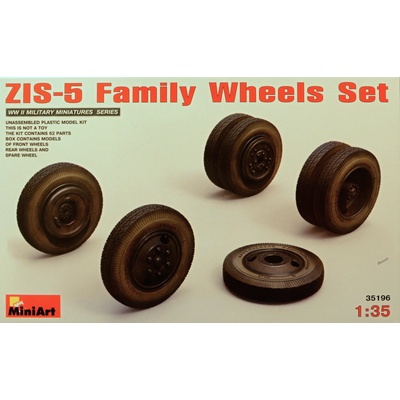 MiniArt ZIS-5 Family Wheels Set 1:35