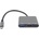 PremiumCord USB adapter PremiumCord Adaptér USB-C to HDMI + USB3.0 + PD, billing 4K a FULL HD 1080p