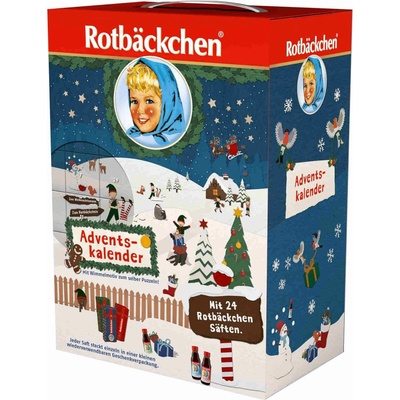 Rabenhorst Adventní kalendář pro děti 24 × 125 ml