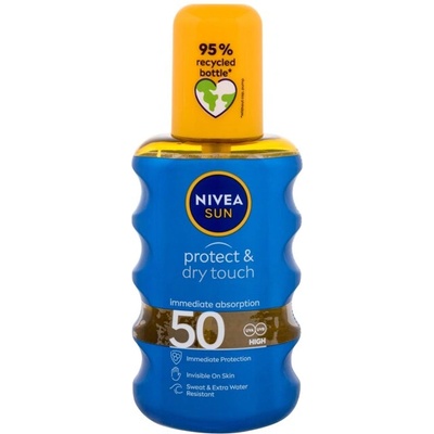 Nivea Sun Protect & Dry Touch Invisible Spray от Nivea Унисекс Слънцезащитен лосион за тяло 200мл