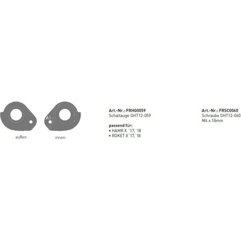 Pätku rámu Ghost FRHG0059 2018
