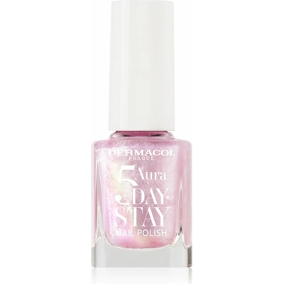 Dermacol Lak na nehty 5 Days stay Aura 68 Rose whisper