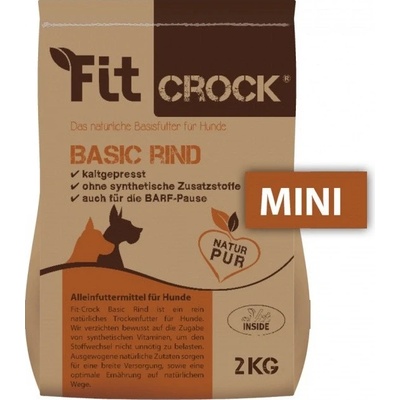 cdVet Fit-Crock Basic MINI Hovězí 2 kg