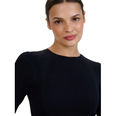 4F LONGSLEEVE FNK F403 20S DEEP BLACK Čierna