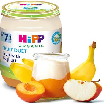 Hipp БИО Плодове с йогурт 7м+ 160 г
