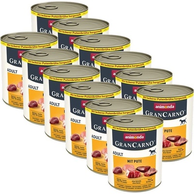Animonda Gran Carno Adult bravčové s morčacím 12 x 800 g