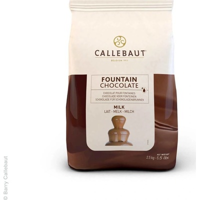 Callebaut mliečná čokoláda do fontány 37,8% 2,5kg