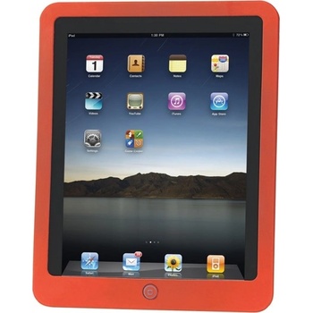 Manhattan Протектор за таблет Manhattan iPad Slip-Fit Sleeve 450218, за Apple iPad 2/3, силикон, червен (450218)