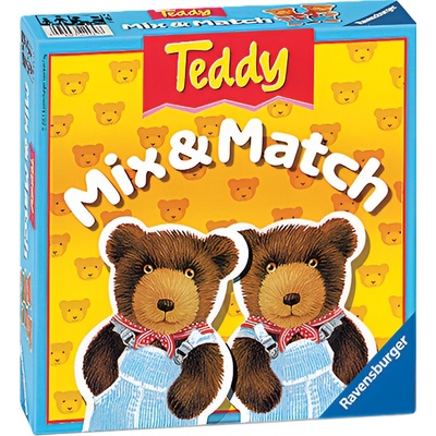 Ravensburger Настолна игра Teddy Mix & Match - Детска (21589)