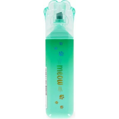 Legami Zvýrazňovač Legami Meow Highlighters - Highlighter - Kitty - Paw - Green