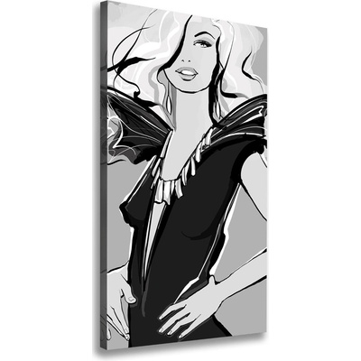 Vertikálny foto obraz na plátne Ilustrácie módy 50x100 cm