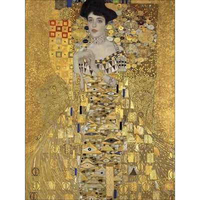 Obraz na plátne Klimt Portrait Of Adele 57x77 cm