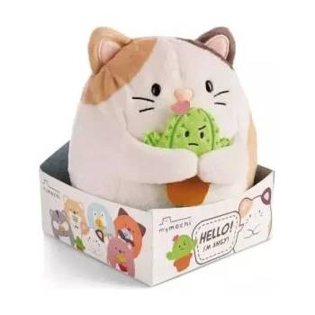 NICI Mymochi: Котето Ани с кактус - 16 см, в подаръчна кутия