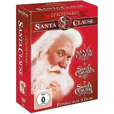 Santa Clause Geschenkbox. Tl.1-3 DVD